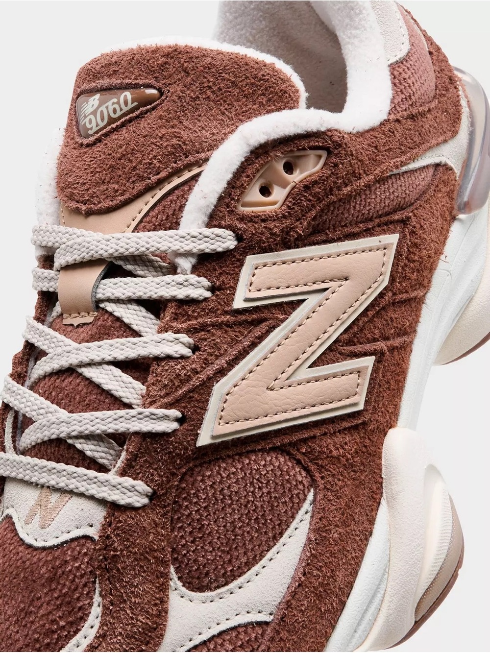 New Balance 9060 Sneakers in Rich Oaktimber Wolf Suede Womens Shoes 7.5 NEW NWT - Picture 13 of 15
